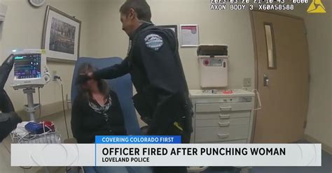 Bodycam video shows former Loveland cop punching handcuffed woman